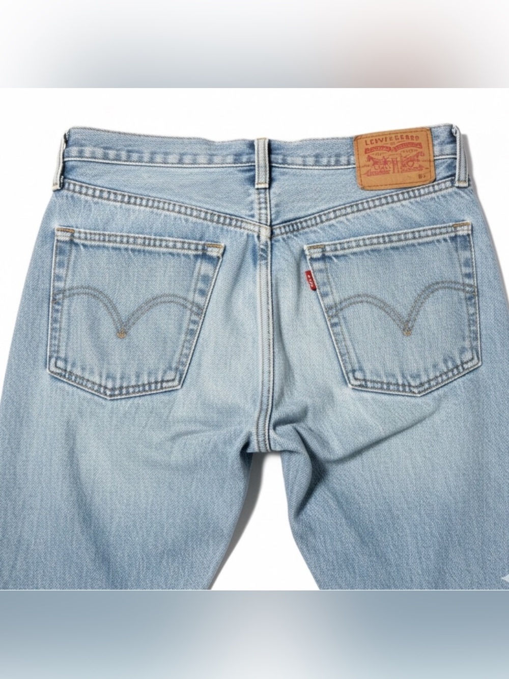 Levi's 501 Button Down Skinny Filiforme acid washed  Jeans Size W26 L30